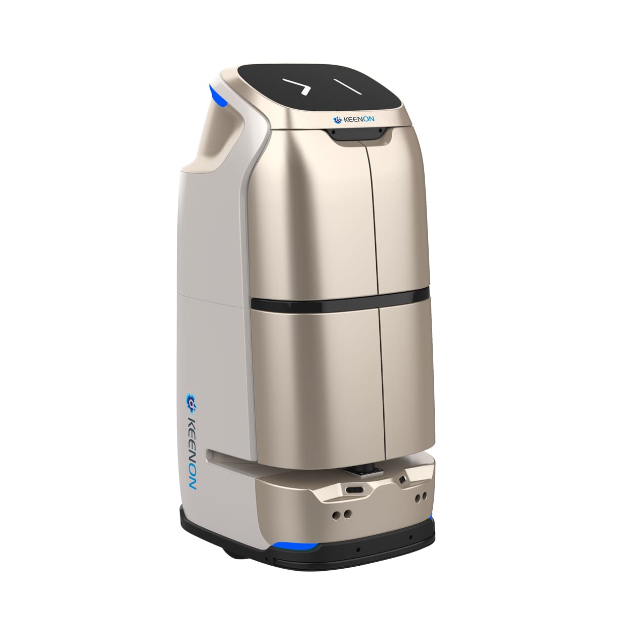 Keenon Butlerbot W3 Hotelroboter – Seitenansicht