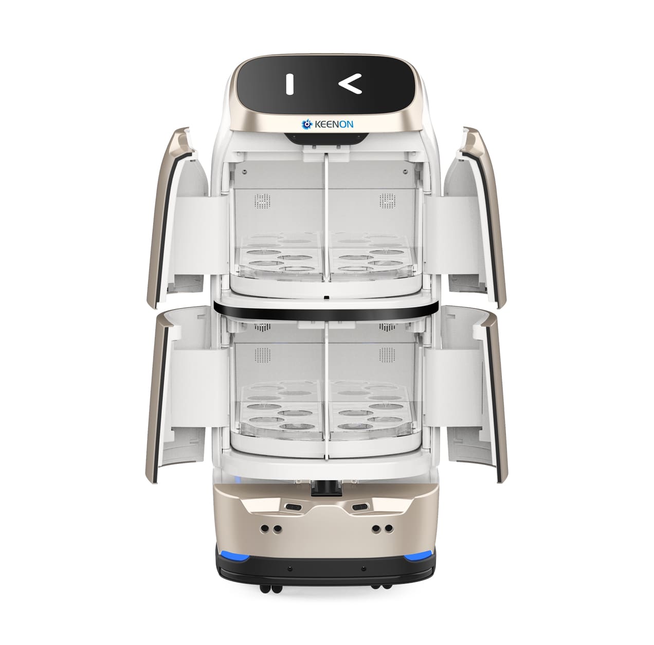 Keenon Butlerbot W3 Hotelroboter – Einsatzansicht