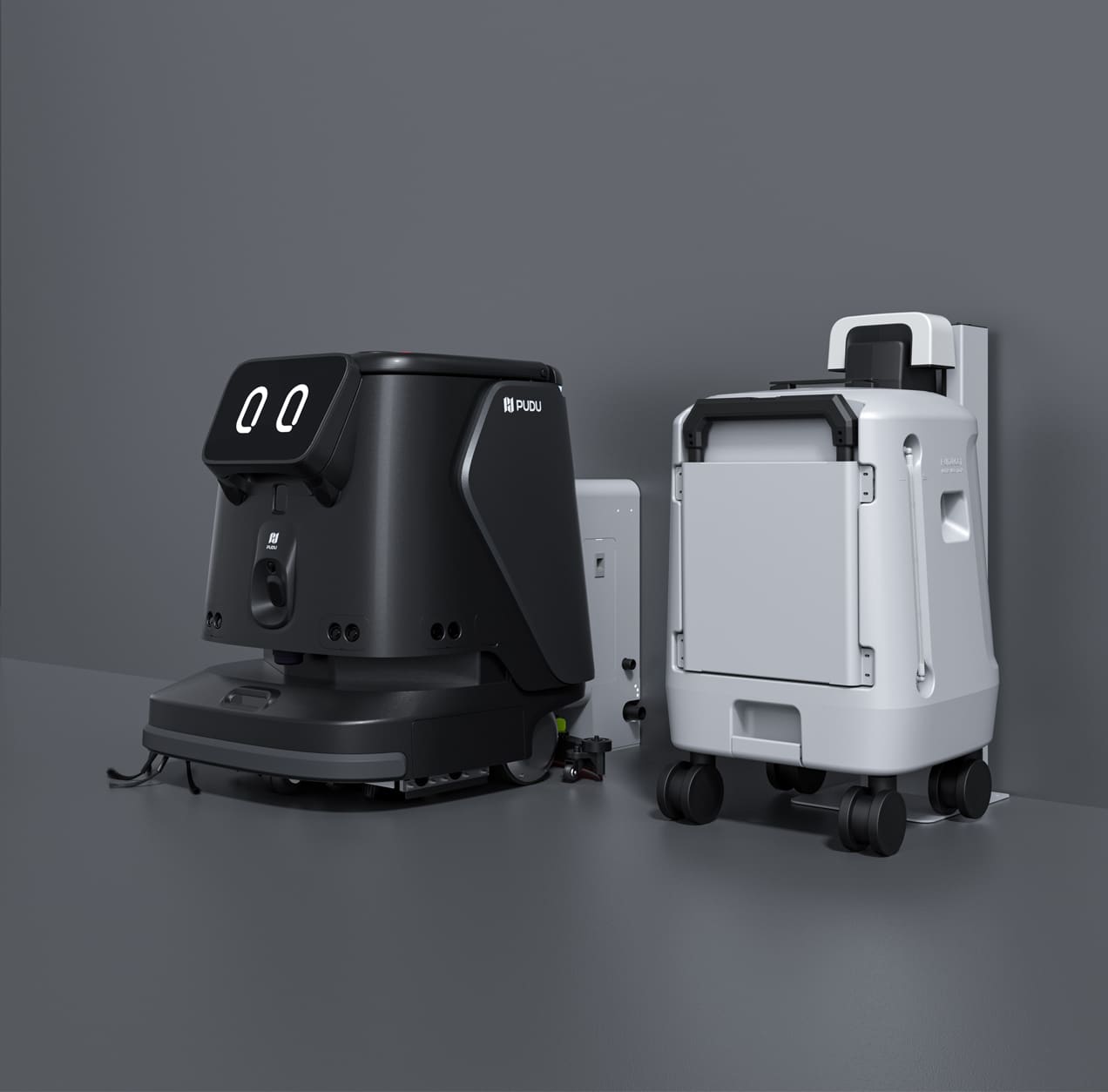 Pudu CC1 Pro Reinigungsroboter – Einsatzansicht