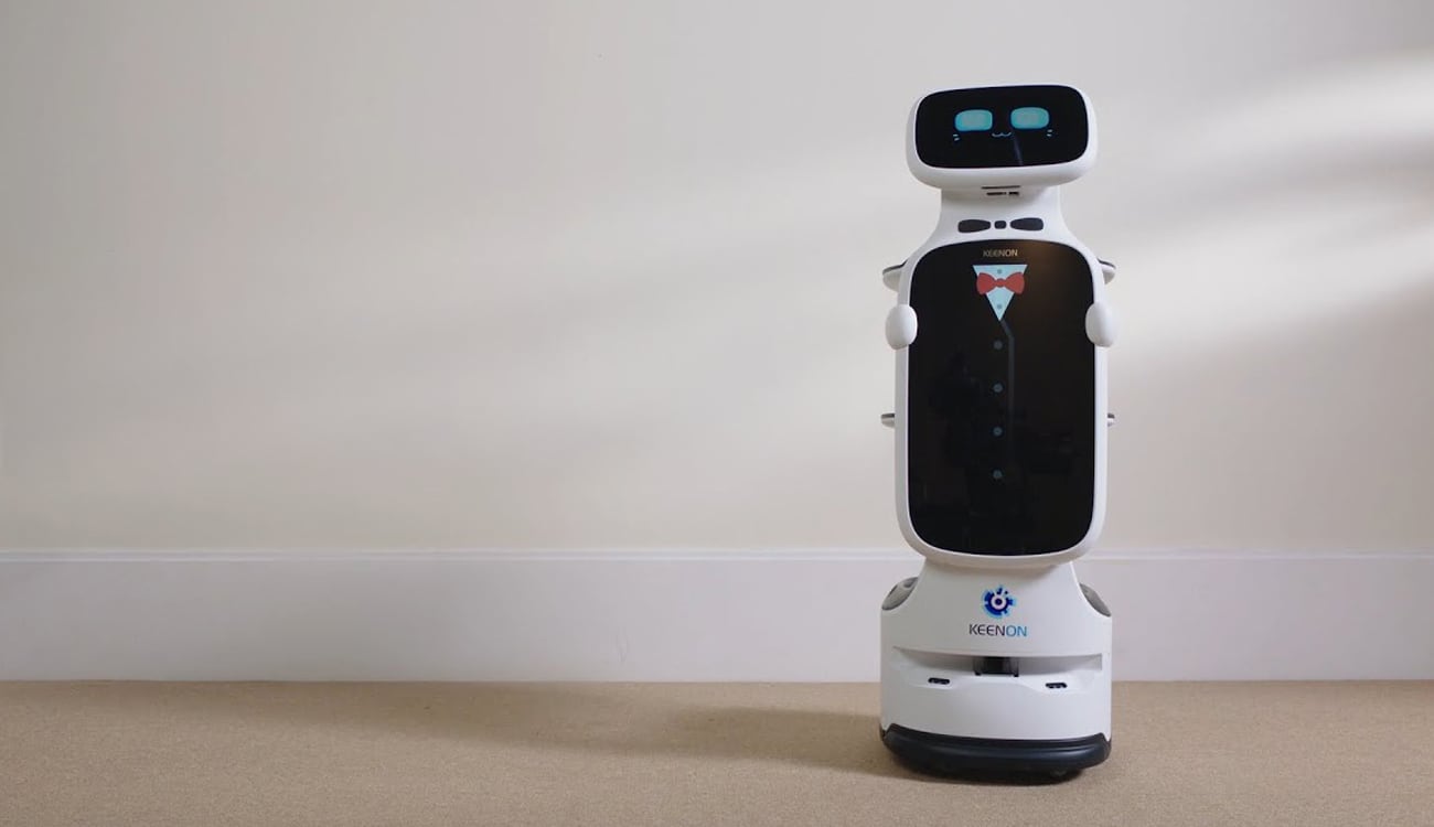 Keenon Dinerbot T10 – Serviceroboter mit schlankem Design und Werbebildschirm